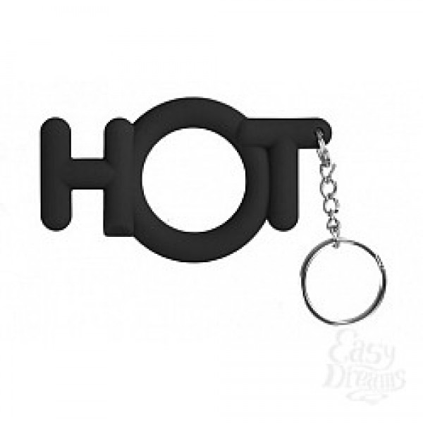 Эрекционное кольцо Hot Cocking черное (060-5)