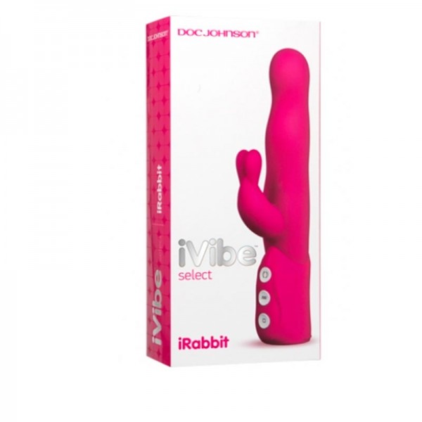 Вибромассажер Хай-Тек iVibe Select iRabbit Pink розовый (DJ6027-01BX)